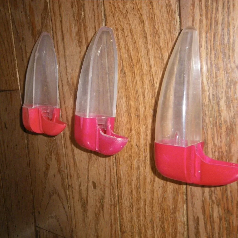 3 Vintage Parakeet Small Bird Cage Feeders